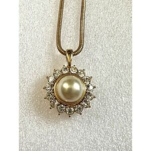 Nolan Miller Pearl Pendant Necklace